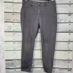 Maurices M Jeans Gray High Rise Skinny Pants Women’s Plus Size 16W REPREVE Eco S